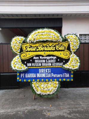 Papan Bunga Duka di Bongo Iii